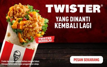 KFC-Cheezy-Twister-Deal-350x219 - Beverages Fast Food Food , Restaurant & Pub Johor Kedah Kelantan Kuala Lumpur Melaka Negeri Sembilan Pahang Penang Perak Perlis Promotions & Freebies Putrajaya Sabah Sarawak Selangor Terengganu 