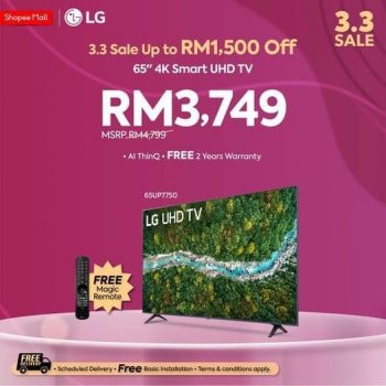 LG-3.3-Sale-350x350 - Electronics & Computers Home Appliances IT Gadgets Accessories Johor Kedah Kelantan Kuala Lumpur Malaysia Sales Melaka Negeri Sembilan Online Store Pahang Penang Perak Perlis Putrajaya Sabah Sarawak Selangor Terengganu 