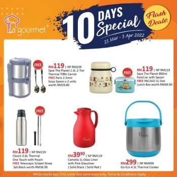 La-Gourmet-Flash-Deal-2-350x350 - Electronics & Computers Home & Garden & Tools Home Appliances Johor Kedah Kelantan Kitchen Appliances Kitchenware Kuala Lumpur Melaka Negeri Sembilan Pahang Penang Perak Perlis Promotions & Freebies Putrajaya Sabah Sarawak Selangor Terengganu 