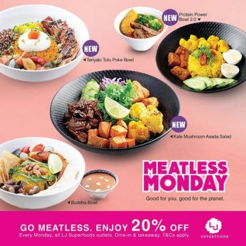 La-Juiceria-Meatless-Monday-Deals-350x350 - Beverages Food , Restaurant & Pub Johor Kedah Kelantan Kuala Lumpur Melaka Negeri Sembilan Pahang Penang Perak Perlis Promotions & Freebies Putrajaya Sabah Sarawak Selangor Terengganu 