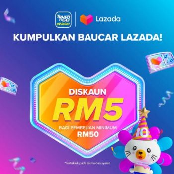 Lazada-10th-Birthday-RM5-OFF-Promotion-with-Touch-n-Go-350x350 - Johor Kedah Kelantan Kuala Lumpur Melaka Negeri Sembilan Online Store Others Pahang Penang Perak Perlis Promotions & Freebies Putrajaya Sabah Sarawak Selangor Terengganu 