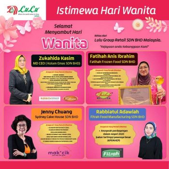 LuLu-International-Womens-Day-Promotion-3-350x350 - Kuala Lumpur Promotions & Freebies Selangor Supermarket & Hypermarket 