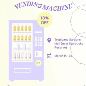 Lumi-Vending-Machine-at-Tropicana-Gardens-Mall-350x350 - Others Promotions & Freebies Selangor 