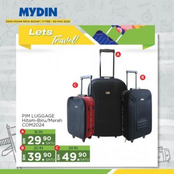 MYDIN-Luggage-Promotion-2-350x350 - Johor Kedah Kelantan Kuala Lumpur Luggage Melaka Negeri Sembilan Pahang Penang Perak Perlis Promotions & Freebies Putrajaya Sabah Sarawak Selangor Sports,Leisure & Travel Supermarket & Hypermarket Terengganu 