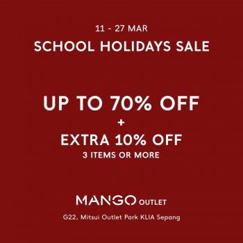 Mango-School-Holiday-Sale-at-Mitsui-Outlet-Park-350x350 - Apparels Fashion Accessories Fashion Lifestyle & Department Store Malaysia Sales Selangor 