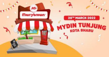 Marrybrown-Opening-Promotion-at-Mydin-Tunjung-Kota-Bharu-350x183 - Beverages Food , Restaurant & Pub Kelantan Promotions & Freebies 