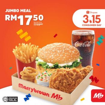 Marrybrown-Shopee-3.15-Consumer-Day-Sale-2-350x350 - Beverages Food , Restaurant & Pub Johor Kedah Kelantan Kuala Lumpur Malaysia Sales Melaka Negeri Sembilan Online Store Pahang Penang Perak Perlis Putrajaya Sabah Sarawak Selangor Terengganu 