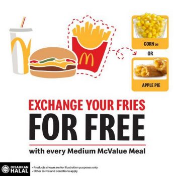 McDonalds-Exchange-Fries-For-Free-Promotion-350x350 - Beverages Fast Food Food , Restaurant & Pub Johor Kedah Kelantan Kuala Lumpur Melaka Negeri Sembilan Pahang Penang Perak Perlis Promotions & Freebies Putrajaya Sabah Sarawak Selangor Terengganu 