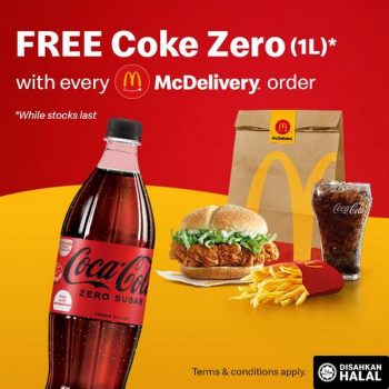 McDonalds-McDelivery-Free-Coke-Zero-1L-Promotion-350x350 - Beverages Fast Food Food , Restaurant & Pub Johor Kedah Kelantan Kuala Lumpur Melaka Negeri Sembilan Pahang Penang Perak Perlis Promotions & Freebies Putrajaya Sabah Sarawak Selangor Terengganu 