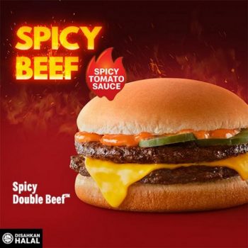 McDonalds-Spicy-Double-Beef-Burger-Promo-350x350 - Beverages Food , Restaurant & Pub Johor Kedah Kelantan Kuala Lumpur Melaka Negeri Sembilan Pahang Penang Perak Perlis Promotions & Freebies Putrajaya Sabah Sarawak Selangor Terengganu 