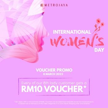 Metrojaya-International-Womens-Day-Deal-350x350 - Johor Kedah Kelantan Kuala Lumpur Melaka Negeri Sembilan Pahang Penang Perak Perlis Promotions & Freebies Putrajaya Sabah Sarawak Selangor Supermarket & Hypermarket Terengganu 