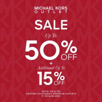 Michael-Kors-Special-Sale-at-Genting-Highlands-Premium-Outlets-350x350 - Bags Fashion Accessories Fashion Lifestyle & Department Store Malaysia Sales Pahang 