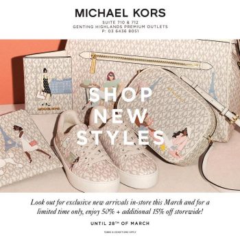 Michael-Kors-Weekend-Sale-at-Genting-Highlands-Premium-Outlets-350x350 - Bags Fashion Accessories Fashion Lifestyle & Department Store Footwear Malaysia Sales Pahang 