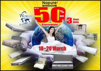 Napure-50-off-Deal-350x247 - Beddings Home & Garden & Tools Johor Kuala Lumpur Mattress Promotions & Freebies Selangor 