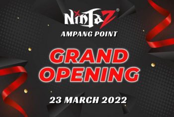 Ninjaz-Grand-Opening-Sale-at-Ampang-Point-350x235 - Computer Accessories Electronics & Computers IT Gadgets Accessories Malaysia Sales Selangor 