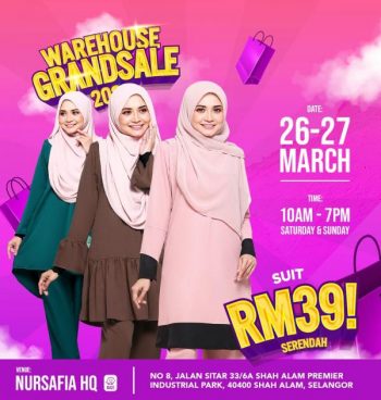 NurSafia-Warehouse-GrandSale-4-350x368 - Apparels Fashion Accessories Fashion Lifestyle & Department Store Selangor Warehouse Sale & Clearance in Malaysia 