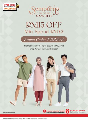 OXWHITE-Special-Deal-with-Public-Bank-350x488 - Apparels Bank & Finance Fashion Accessories Fashion Lifestyle & Department Store Johor Kedah Kelantan Kuala Lumpur Melaka Negeri Sembilan Online Store Pahang Penang Perak Perlis Promotions & Freebies Public Bank Putrajaya Sabah Sarawak Selangor Terengganu 