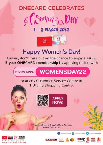 One-Card-International-Womens-Day-Deal-350x490 - Others Promotions & Freebies Selangor 