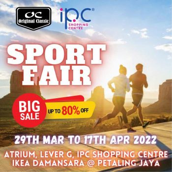 Original-Classic-Sports-Fair-at-IPC-Shopping-Centre-350x350 - Apparels Events & Fairs Fashion Accessories Fashion Lifestyle & Department Store Footwear Selangor 