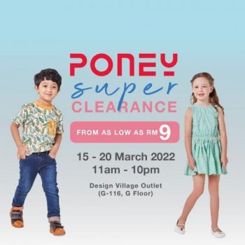 Poney-Clearance-Sale-at-Design-Village-Penang-350x350 - Baby & Kids & Parenting Children Fashion Penang Warehouse Sale & Clearance in Malaysia 