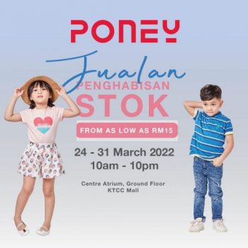 Poney-Clearance-Sale-at-KTCC-Mall-350x350 - Baby & Kids & Parenting Children Fashion Terengganu Warehouse Sale & Clearance in Malaysia 