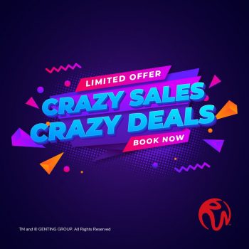Resorts-World-Genting-Crazy-Sales-Crazy-Deals-350x350 - Johor Kedah Kelantan Kuala Lumpur Melaka Negeri Sembilan Online Store Others Pahang Penang Perak Perlis Promotions & Freebies Putrajaya Sabah Sarawak Selangor Terengganu 
