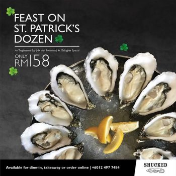 SHUCKED-Oyster-Bars-Special-Deal-350x350 - Beverages Food , Restaurant & Pub Johor Kedah Kelantan Kuala Lumpur Melaka Negeri Sembilan Pahang Penang Perak Perlis Promotions & Freebies Putrajaya Sabah Sarawak Selangor Terengganu 