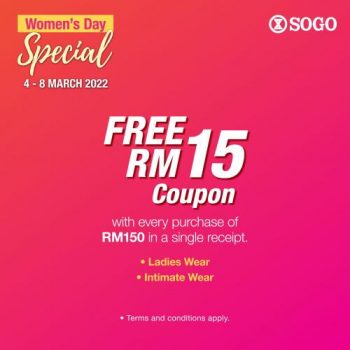 SOGO-International-Womens-Day-Sale-1-350x350 - Johor Kuala Lumpur Malaysia Sales Selangor Supermarket & Hypermarket 