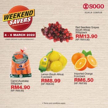 SOGO-Supermarket-Weekend-Savers-Promotion-1-350x350 - Kuala Lumpur Promotions & Freebies Selangor Supermarket & Hypermarket 