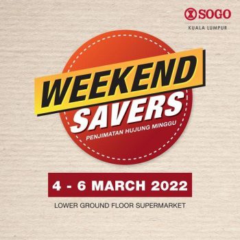 SOGO-Supermarket-Weekend-Savers-Promotion-350x350 - Kuala Lumpur Promotions & Freebies Selangor Supermarket & Hypermarket 