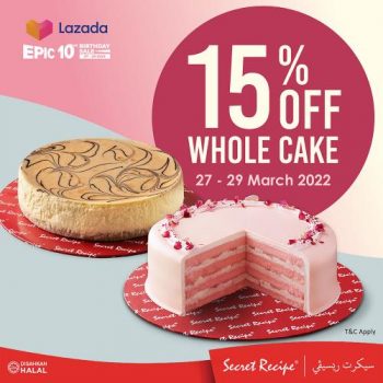 Secret-Recipe-Lazada-Whole-Cake-Promotion-350x350 - Beverages Cake Food , Restaurant & Pub Johor Kedah Kelantan Kuala Lumpur Melaka Negeri Sembilan Online Store Pahang Penang Perak Perlis Promotions & Freebies Putrajaya Sabah Sarawak Selangor Terengganu 