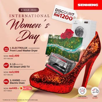 Senheng-Khind-International-Womens-Day-Promotion-350x350 - Electronics & Computers Home Appliances Johor Kedah Kelantan Kitchen Appliances Kuala Lumpur Melaka Negeri Sembilan Pahang Penang Perak Perlis Promotions & Freebies Putrajaya Sabah Sarawak Selangor Terengganu 