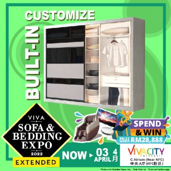 Sofa-Bedding-Expo-at-Vivacity-Megamall-11-350x350 - Events & Fairs Furniture Home & Garden & Tools Home Decor Sarawak 