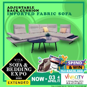 Sofa-Bedding-Expo-at-Vivacity-Megamall-4-350x350 - Events & Fairs Furniture Home & Garden & Tools Home Decor Sarawak 