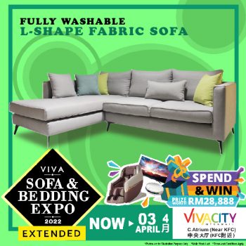 Sofa-Bedding-Expo-at-Vivacity-Megamall-9-350x350 - Events & Fairs Furniture Home & Garden & Tools Home Decor Sarawak 