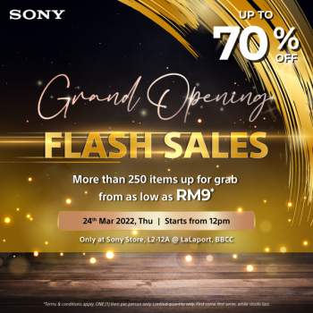 Sony-Grand-Opening-Deal-at-LaLaport-2-350x350 - Audio System & Visual System Computer Accessories Electronics & Computers IT Gadgets Accessories Kuala Lumpur Promotions & Freebies Selangor 