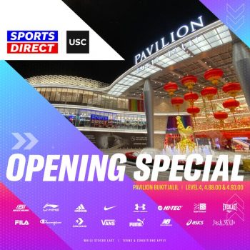Sports-Direct-Opening-Special-at-PAVILION-350x350 - Apparels Fashion Accessories Fashion Lifestyle & Department Store Footwear Kuala Lumpur Promotions & Freebies Selangor Sportswear 
