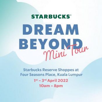 Starbucks-Dream-Beyond-Mini-Tour-Promotion-at-Four-Seasons-Place-350x350 - Beverages Food , Restaurant & Pub Kuala Lumpur Promotions & Freebies Selangor 
