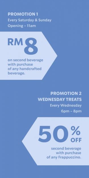 Starbucks-March-Promotion-1-313x625 - Beverages Food , Restaurant & Pub Johor Kedah Kelantan Kuala Lumpur Melaka Negeri Sembilan Pahang Penang Perak Perlis Promotions & Freebies Putrajaya Sabah Sarawak Selangor Terengganu 