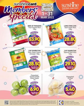 Sunshine-Member-Special-Deal-350x438 - Penang Promotions & Freebies Supermarket & Hypermarket 