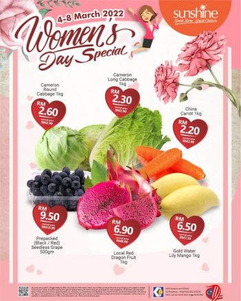 Sunshine-Womens-Day-Special-350x438 - Penang Promotions & Freebies Supermarket & Hypermarket 