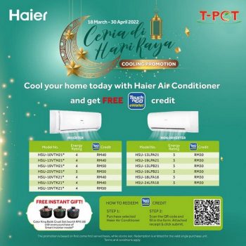 T-Pot-Haier-Raya-Promotion-350x350 - Electronics & Computers Home Appliances Johor Kedah Kelantan Kitchen Appliances Kuala Lumpur Melaka Negeri Sembilan Pahang Penang Perak Perlis Promotions & Freebies Putrajaya Sabah Sarawak Selangor Terengganu 