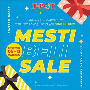 T-Pot-Mesti-Beli-Sale-350x350 - Electronics & Computers Home Appliances Johor Kedah Kelantan Kitchen Appliances Kuala Lumpur Malaysia Sales Melaka Negeri Sembilan Pahang Penang Perak Perlis Putrajaya Sabah Sarawak Selangor Terengganu 