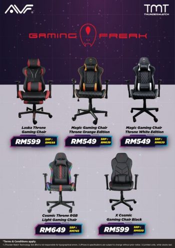 TMT-AVF-Gaming-Chair-Deal-350x495 - Computer Accessories Electronics & Computers IT Gadgets Accessories Johor Kedah Kelantan Kuala Lumpur Melaka Negeri Sembilan Pahang Penang Perak Perlis Promotions & Freebies Putrajaya Sabah Sarawak Selangor Terengganu 