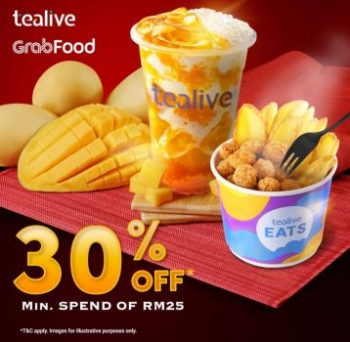 Tealive-GrabFood-Promo-350x342 - Beverages Food , Restaurant & Pub Johor Kedah Kelantan Kuala Lumpur Melaka Negeri Sembilan Pahang Penang Perak Perlis Promotions & Freebies Putrajaya Sabah Sarawak Selangor Terengganu 