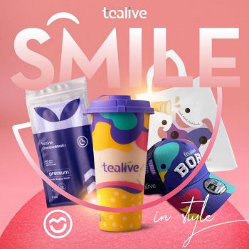 Tealive-Smile-In-Stlye-Collection-350x350 - Beverages Food , Restaurant & Pub Johor Kedah Kelantan Kuala Lumpur Melaka Negeri Sembilan Online Store Pahang Penang Perak Perlis Promotions & Freebies Putrajaya Sabah Sarawak Selangor Terengganu 