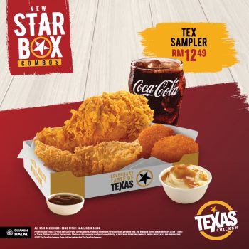 Texas-Chicken-New-Star-Box-Combos-Deal-5-350x350 - Beverages Food , Restaurant & Pub Johor Kedah Kelantan Kuala Lumpur Melaka Negeri Sembilan Pahang Penang Perak Perlis Promotions & Freebies Putrajaya Sabah Sarawak Selangor Terengganu 