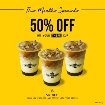 The-Brew-Crew-50-off-Promo-at-LaLaport-350x350 - Beverages Food , Restaurant & Pub Kuala Lumpur Promotions & Freebies Selangor 