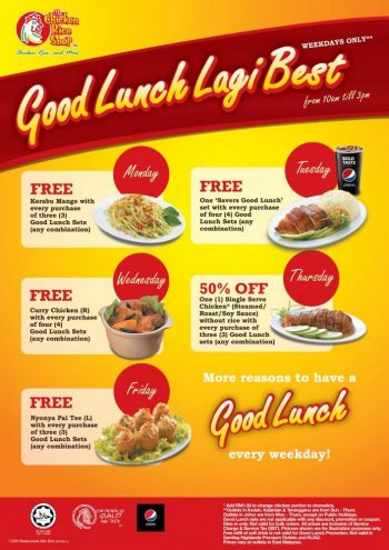 The-Chicken-Rice-Shop-Good-Lunch-Promotion-2-350x495 - Beverages Food , Restaurant & Pub Johor Kedah Kelantan Kuala Lumpur Melaka Negeri Sembilan Pahang Penang Perak Perlis Promotions & Freebies Putrajaya Sabah Sarawak Selangor Terengganu 