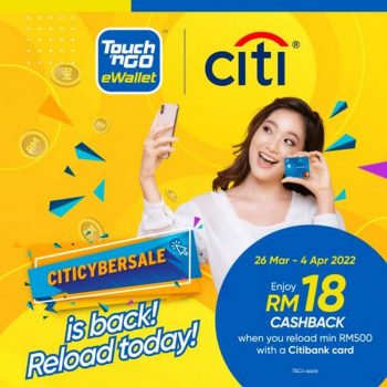 Touch-n-Go-eWallet-Citibank-Credit-Card-RM18-Cashback-Promotion-350x350 - Johor Kedah Kelantan Kuala Lumpur Melaka Negeri Sembilan Others Pahang Penang Perak Perlis Promotions & Freebies Putrajaya Sabah Sarawak Selangor Terengganu 